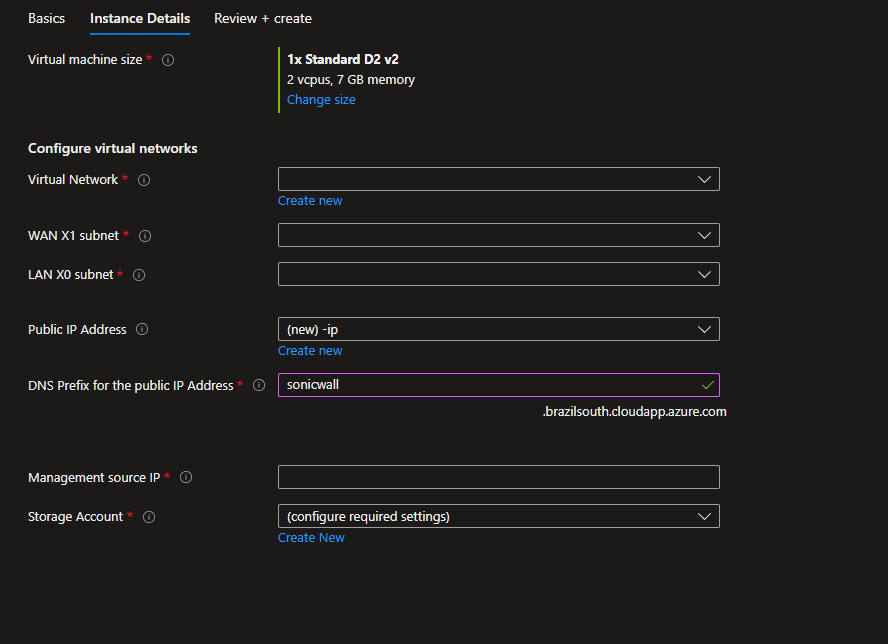 Sonicwall NSV no Azure - 4Future